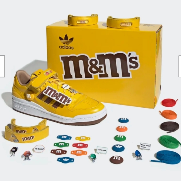 adidas Other - NEW Adidas X M&M'S Forum Low 84 Shoes W/Accessories